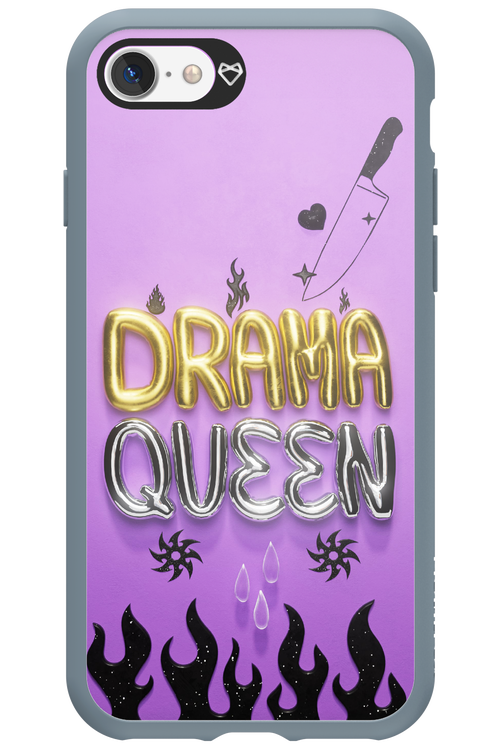 Drama Queen Purple - Apple iPhone 7