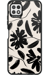 Monochrome Flowerss - Samsung Galaxy A22 5G