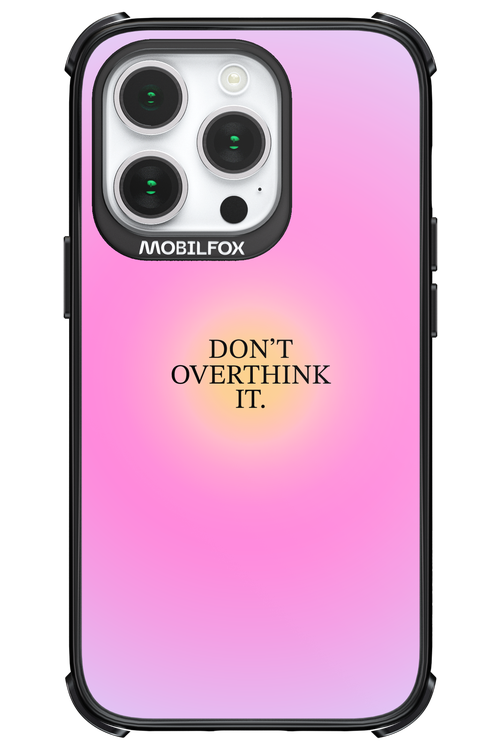 Don't Overthink It - Apple iPhone 14 Pro