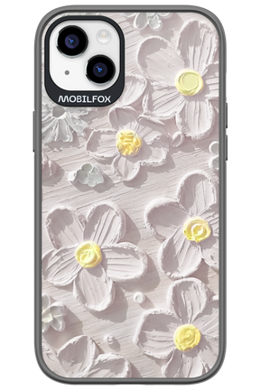 White Flowers - Apple iPhone 14 Plus