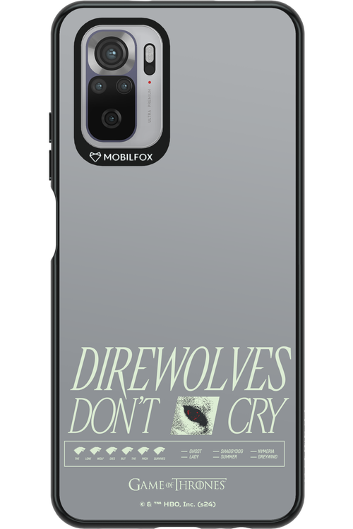 Direwolves Don’t Cry - Xiaomi Redmi Note 10