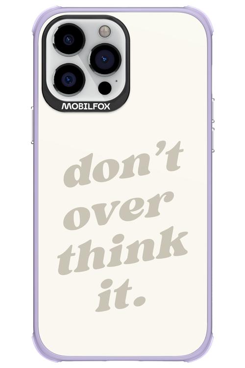 No OverThink - Apple iPhone 13 Pro Max