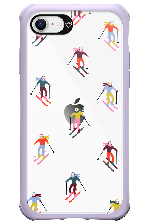 Snow Motion (Transparent) - Apple iPhone SE 2020