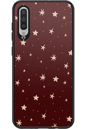 Burgundy Stars - Samsung Galaxy A70