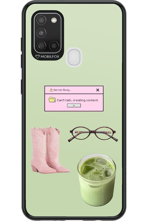 Matcha Babe - Samsung Galaxy A21 S