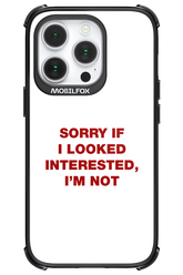 I'm not - Apple iPhone 14 Pro