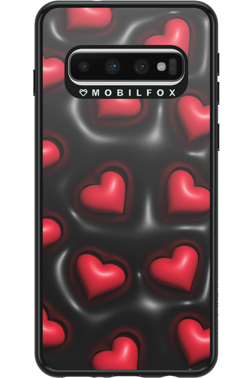 Hearts in love - Samsung Galaxy S10