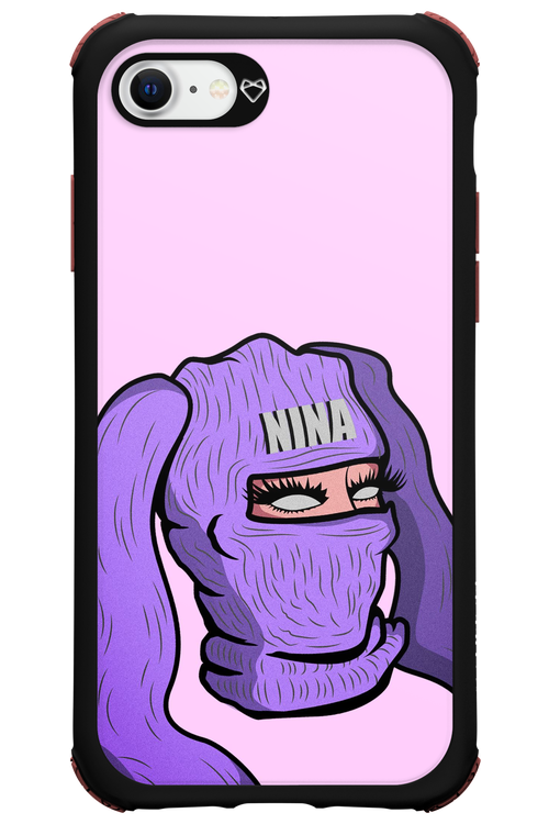 Nina Purple - Apple iPhone SE 2020