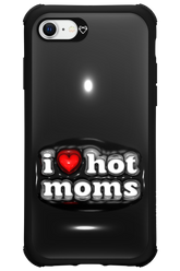 I love hot moms puffer - Apple iPhone 8