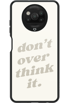 No OverThink - Xiaomi Poco X3 NFC