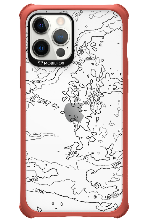 Contour Map - Apple iPhone 12 Pro Max