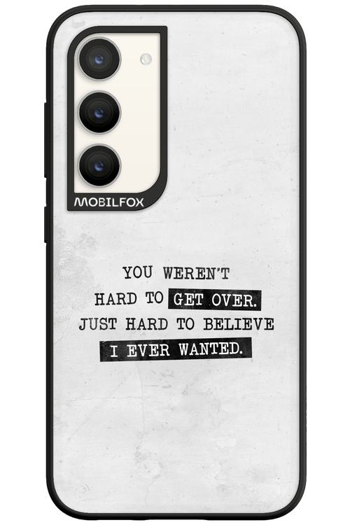 Hard to Believe 2.0 - Samsung Galaxy S23