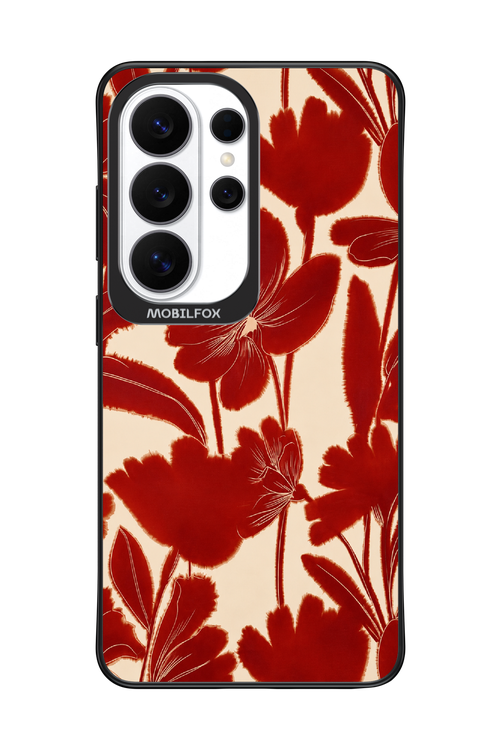 Burgundy Flowers 2.0 - Samsung Galaxy S26 Ultra