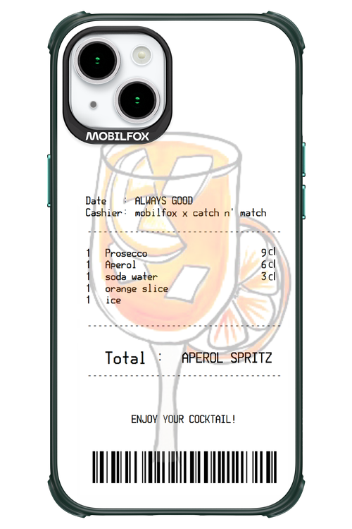 aperol spritz cocktail - Apple iPhone 15 Plus