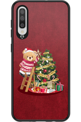 Christmas Bear (Burgundy) - Samsung Galaxy A50