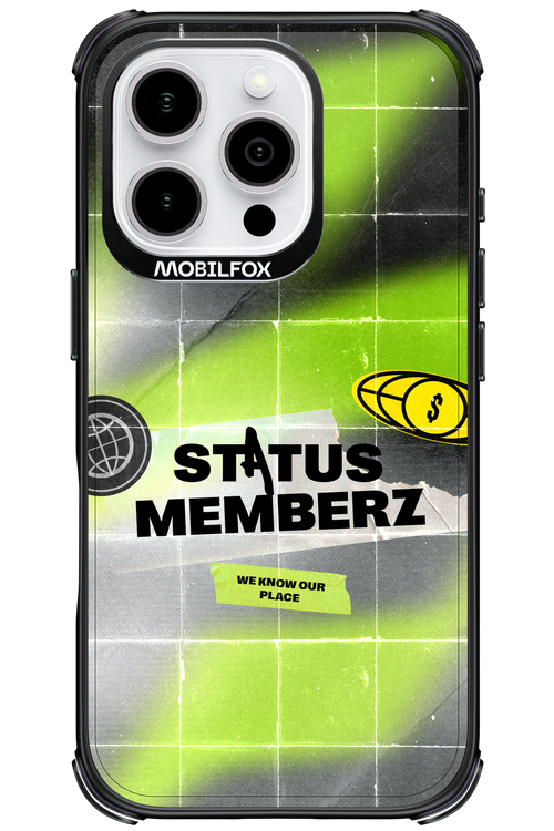 Status Memberz - Apple iPhone 16 Pro