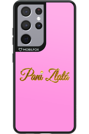 Pani Zlatá - Samsung Galaxy S21 Ultra