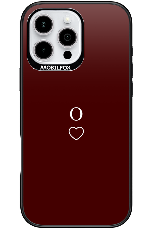 O Burgundia 2.0 - Apple iPhone 16 Pro Max