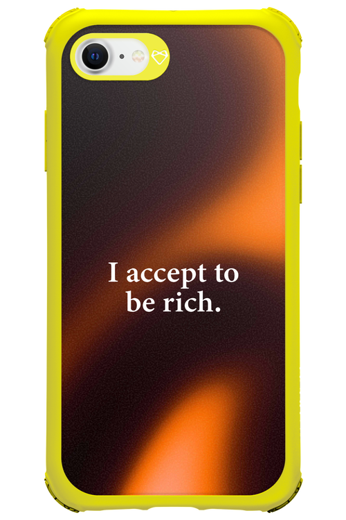 I accept to be rich - Apple iPhone SE 2020