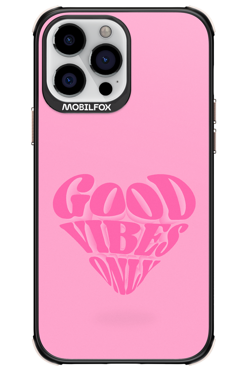 Good Vibes Heart - Apple iPhone 13 Pro Max