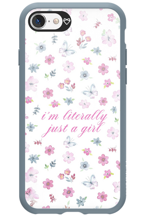 Just a girl pink - Apple iPhone 8