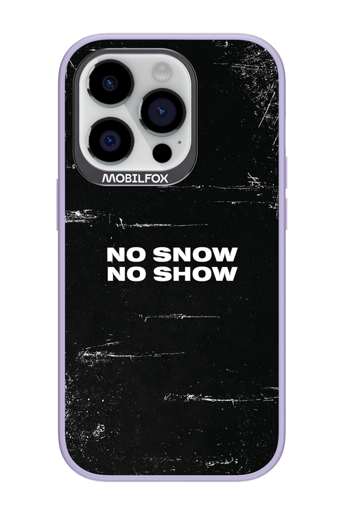 No snow, no show - Apple iPhone 14 Pro