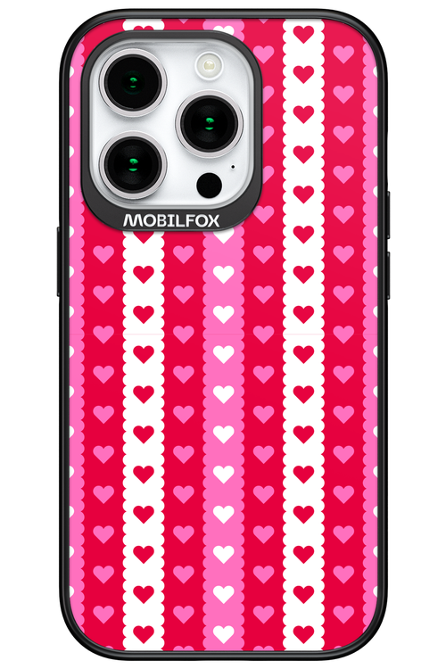 Christmas Heart Biscuit - Apple iPhone 15 Pro