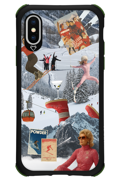 Pink Jump - Apple iPhone X