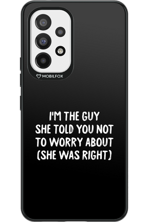 She was right - Samsung Galaxy A53