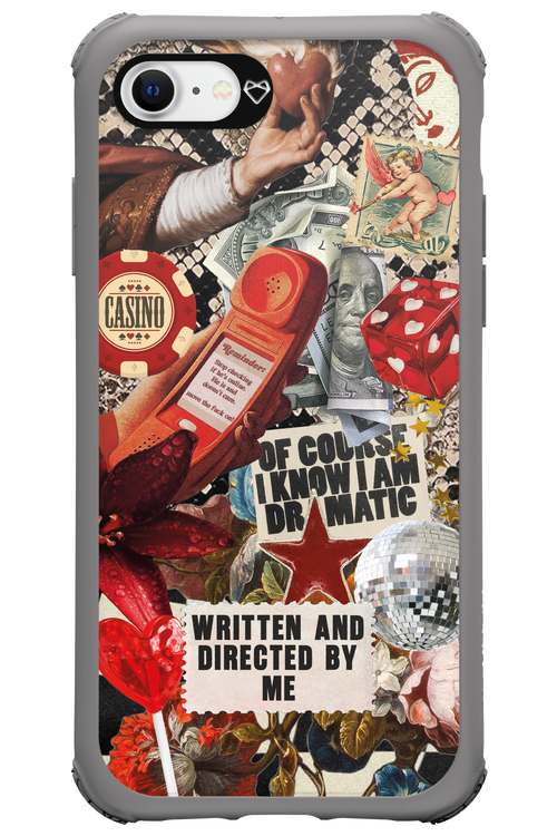 RED VINTAGE - Apple iPhone 8