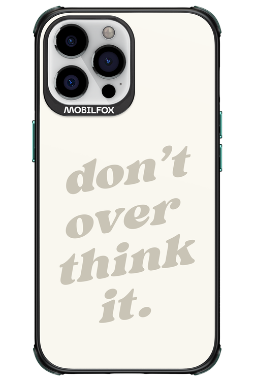 No OverThink - Apple iPhone 13 Pro Max