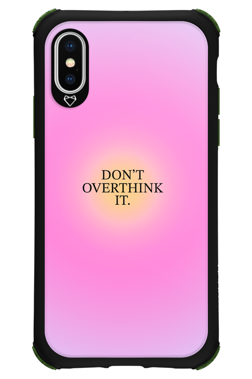 Don't Overthink It - Apple iPhone X