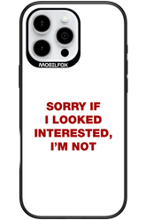 I'm not - Apple iPhone 16 Pro Max