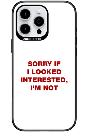 I'm not - Apple iPhone 16 Pro Max