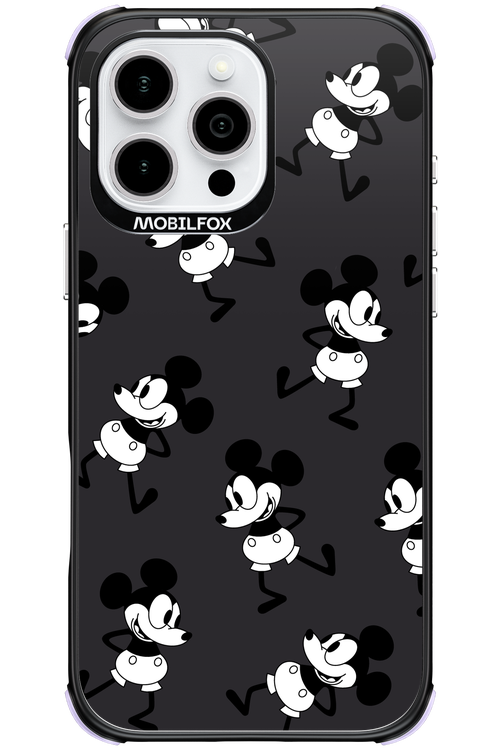 Iconic Mouse (antracite pattern) - Apple iPhone 16 Pro Max