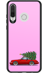 XMAS Car Pink - Huawei P30 Lite