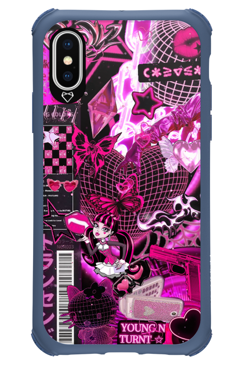 Pink Cyber - Apple iPhone X