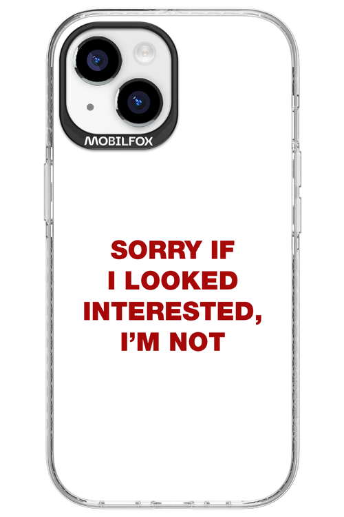 I'm not - Apple iPhone 15