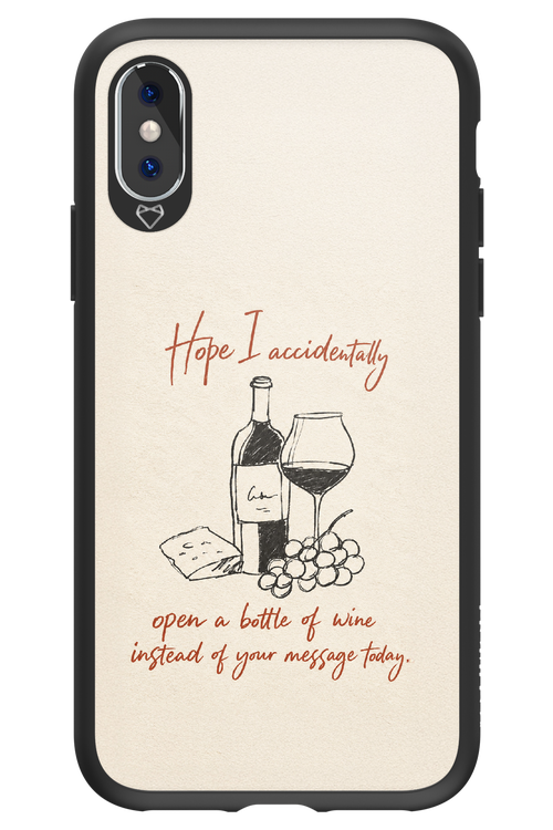 Bottle of wine 2.0 - Apple iPhone XS