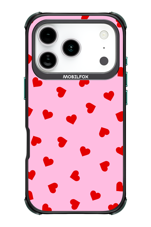Sprinkle Heart Pink - Apple iPhone 17 Pro