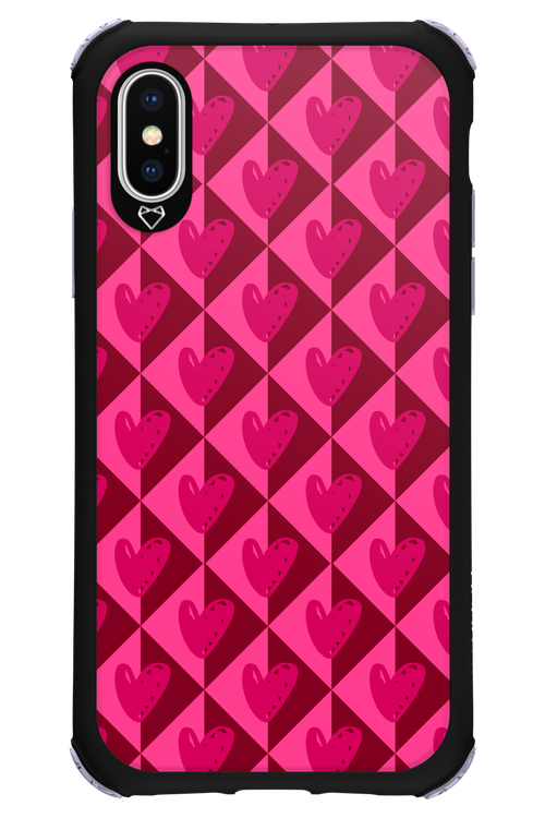 Holiday Heartss - Apple iPhone XS