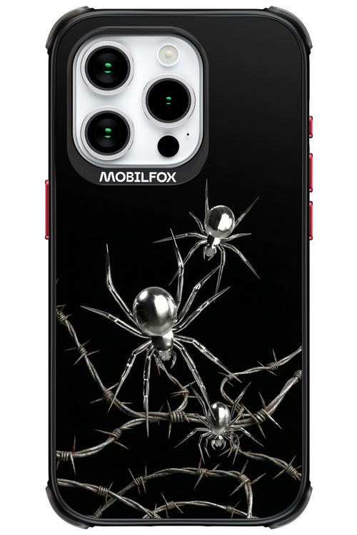 Silver Spiderz 2.0 - Apple iPhone 15 Pro