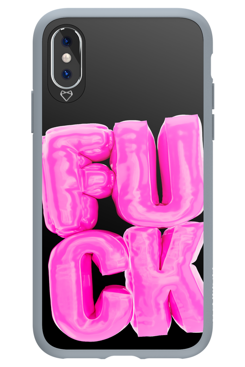 F*ck Black - Apple iPhone XS