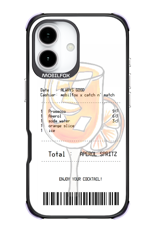 aperol spritz cocktail - Apple iPhone 17