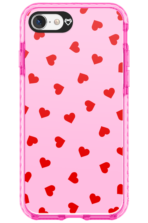 Sprinkle Heart Pink - Apple iPhone 8