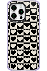 Checkered Heart - Apple iPhone 15 Pro Max