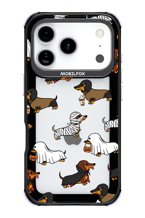 Scary Dachshund (Transparent) - Apple iPhone 17 Pro