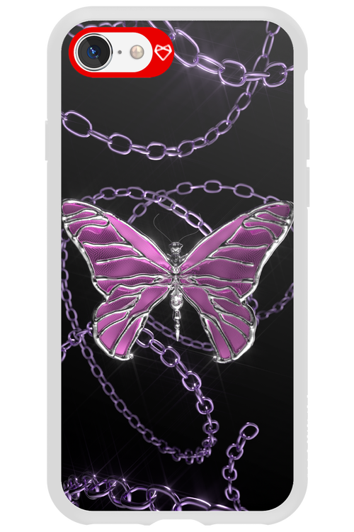 Butterfly Necklace - Apple iPhone 8