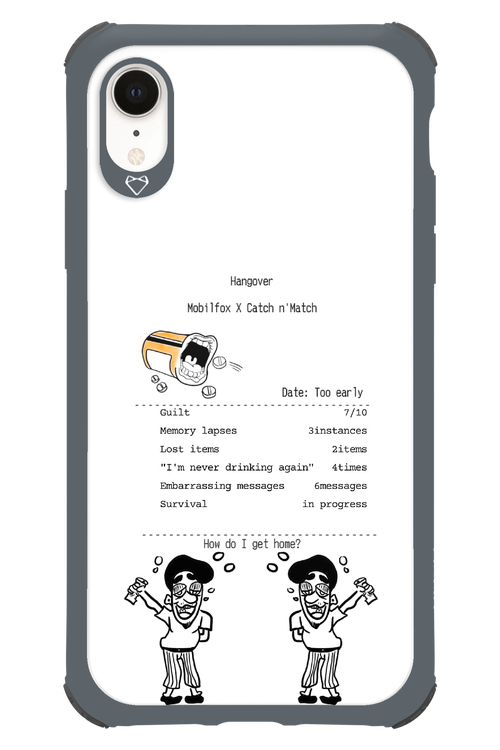 hangover - Apple iPhone XR