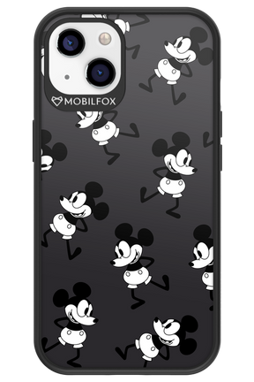 Iconic Mouse (antracite pattern) - Apple iPhone 13